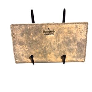 Kate Spade Pink Glitter Wallet | Vintage Glam Look | Storybook Lining